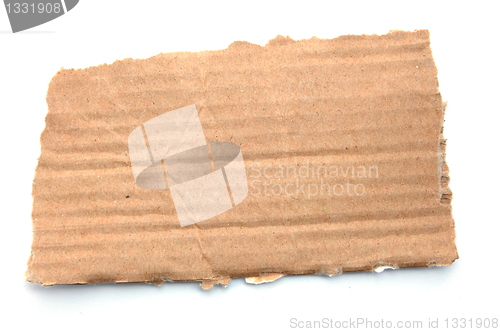 Image of blank cardboard
