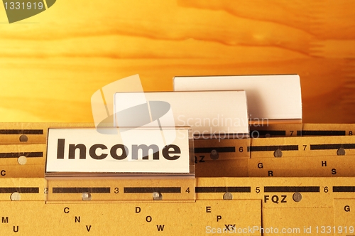 Image of income