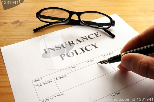 Image of insurance policy