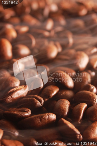 Image of roasting coffee