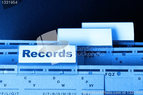 Image of records