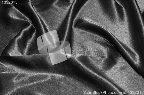 Image of black satin background