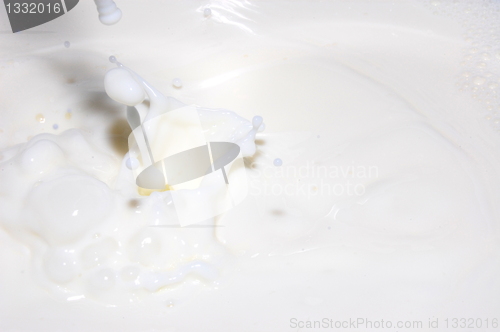 Image of milk splash