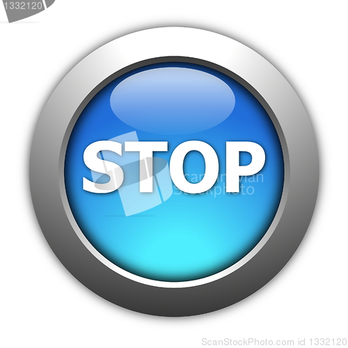 Image of stop button