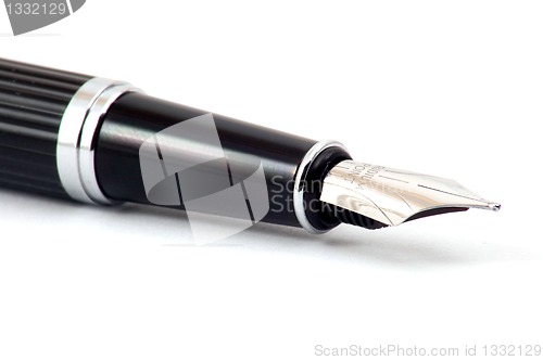 Image of fountain pen isolated on white background