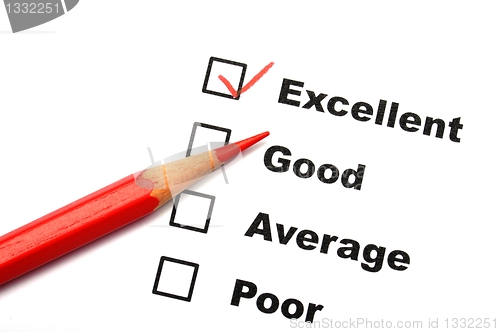 Image of satisfaction survey