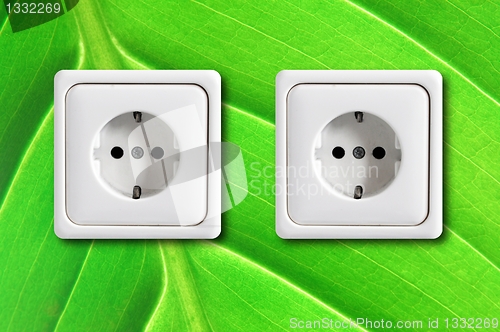 Image of ecological power outlet