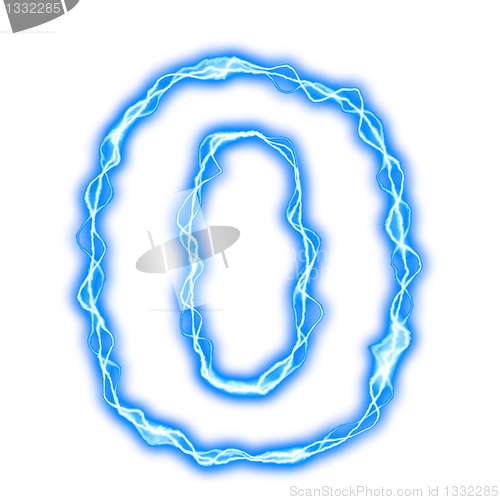 Image of lightning letters