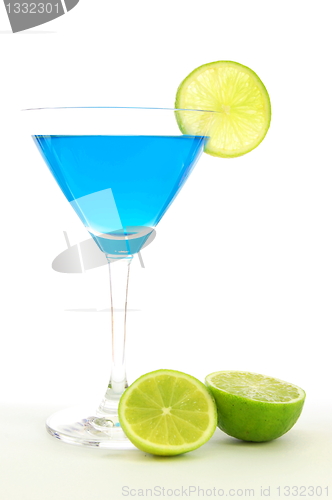 Image of blue drink