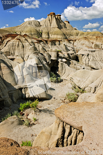 Image of Badlands in Alberta, Canada