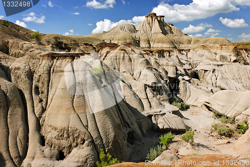 Image of Badlands in Alberta, Canada