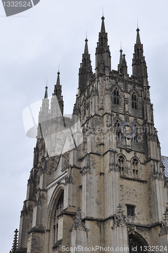 Image of Canterbury Cathedral in England