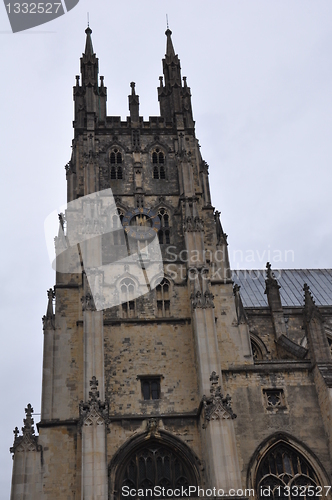 Image of Canterbury Cathedral in England