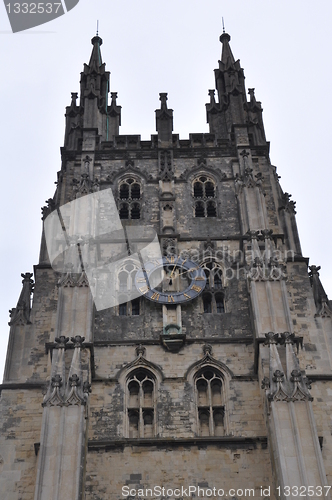 Image of Canterbury Cathedral in England