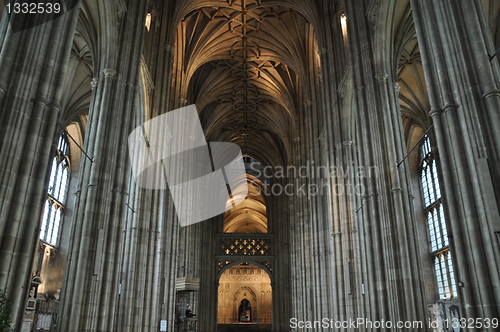 Image of Canterbury Cathedral in England