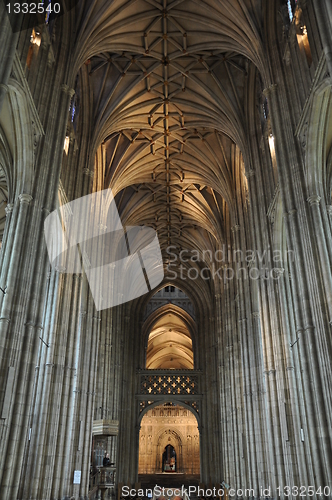 Image of Canterbury Cathedral in England
