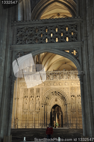 Image of Canterbury Cathedral in England
