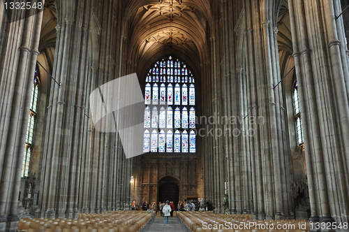 Image of Canterbury Cathedral in England