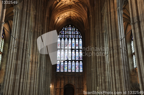 Image of Canterbury Cathedral in England