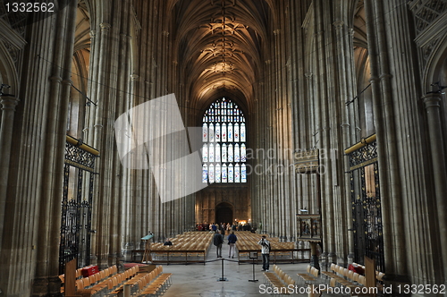 Image of Canterbury Cathedral in England