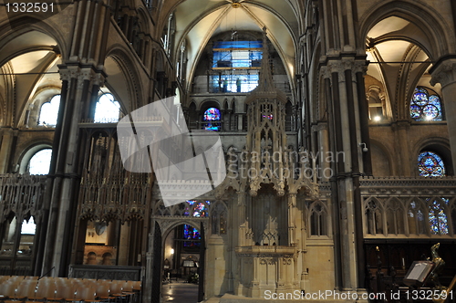 Image of Canterbury Cathedral in England