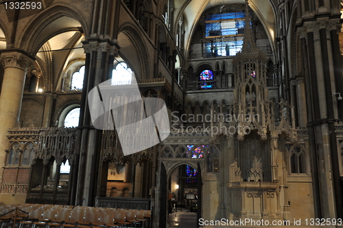 Image of Canterbury Cathedral in England