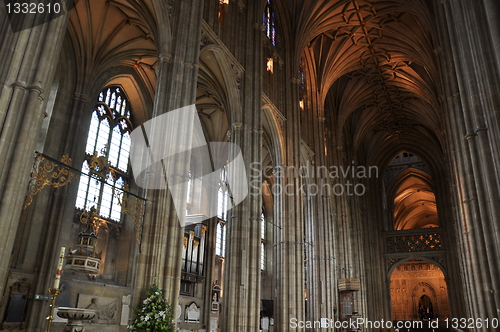 Image of Canterbury Cathedral in England