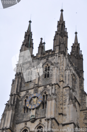 Image of Canterbury Cathedral in England