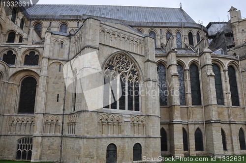 Image of Canterbury Cathedral in England