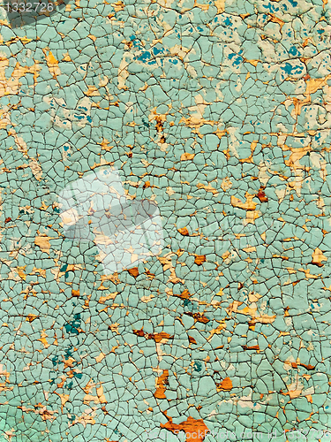 Image of Old cracked painted surface