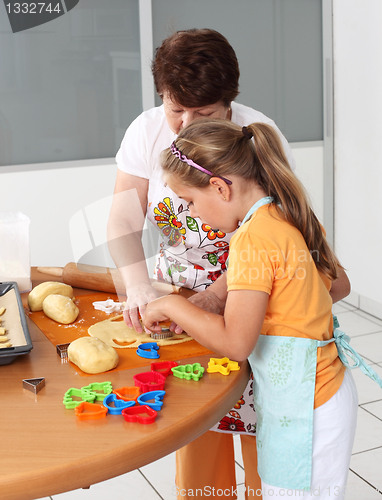 Image of Baking cookies