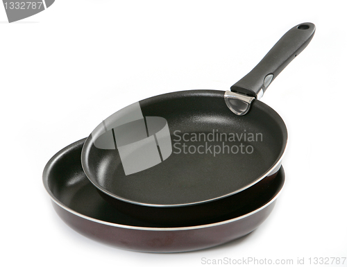 Image of two teflon pans