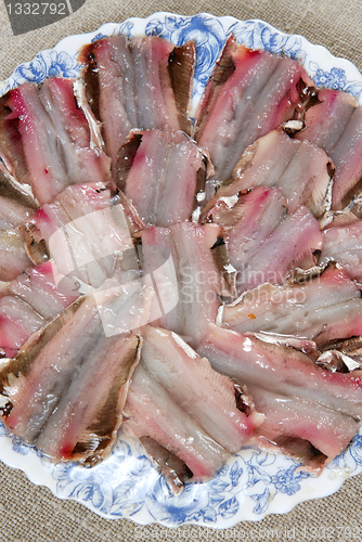 Image of salted anchovies