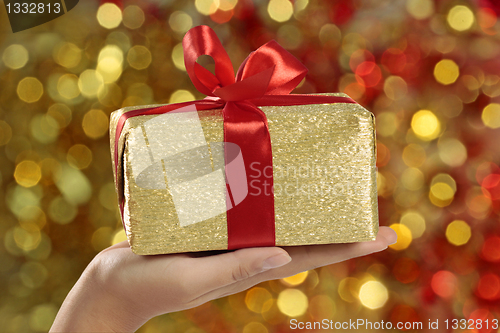 Image of gold gift