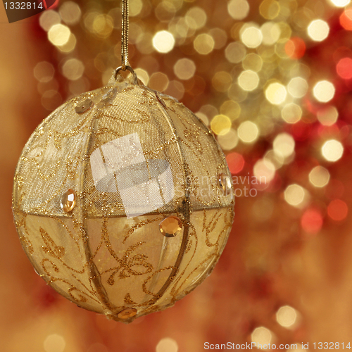 Image of christmas decoration