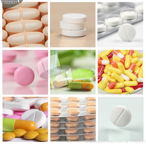 Image of pills collection