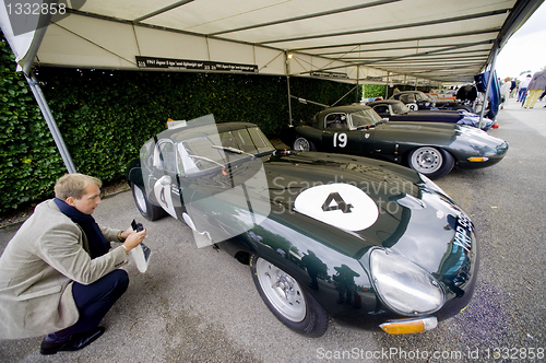 Image of Vintage racer car
