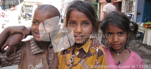 Image of Indian street kids
