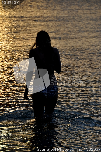 Image of Sunset bath