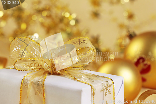 Image of christmas decorations