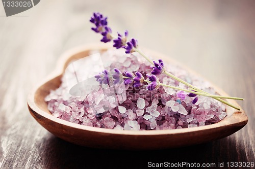 Image of lavender bath salt