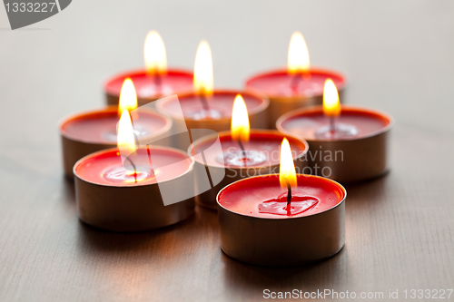 Image of Close-up of candles