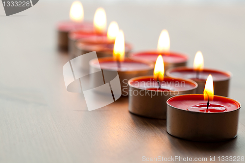 Image of Close-up of candles