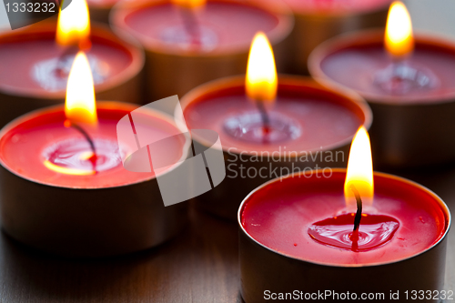 Image of Close-up of candles