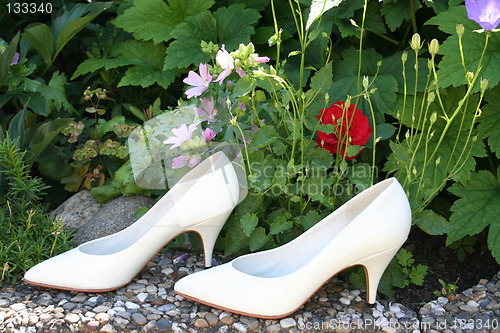 Image of Pumps in white