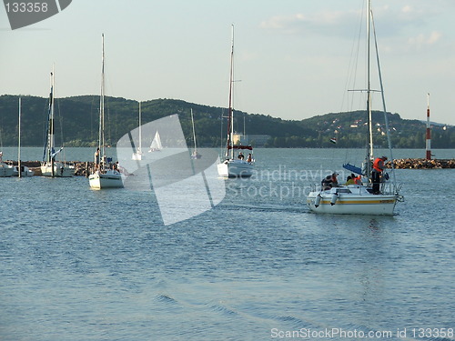 Image of sailer boats