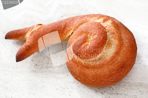 Image of Snail Shaped Bread