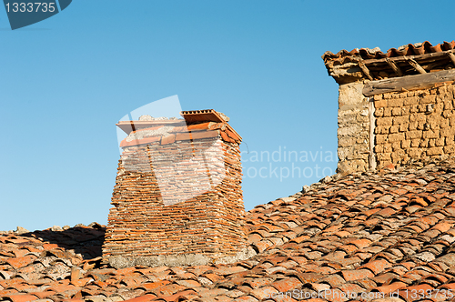 Image of Medieval rooftop