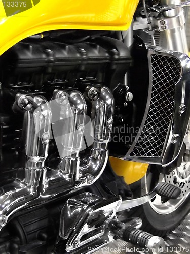 Image of Motorcycle engine