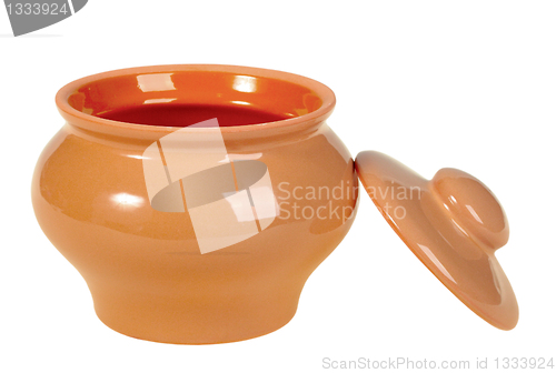 Image of One opening ceramic pot